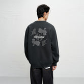 Men's Graphic Embroidered Crewneck Sweatshirt